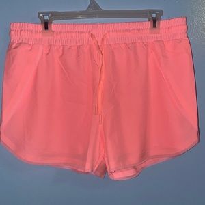 Hot Pink Zyia Active, shorts with pockets, Woman’s Large